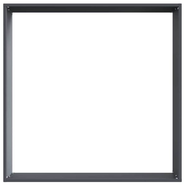 vidaXL Obrubník trávnika Antracit 60 x 60 x 13 cm Oceľ – Obrázok 6