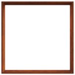 vidaXL Obrubník trávnika Hrdzavý 60 x 60 x 13 cm