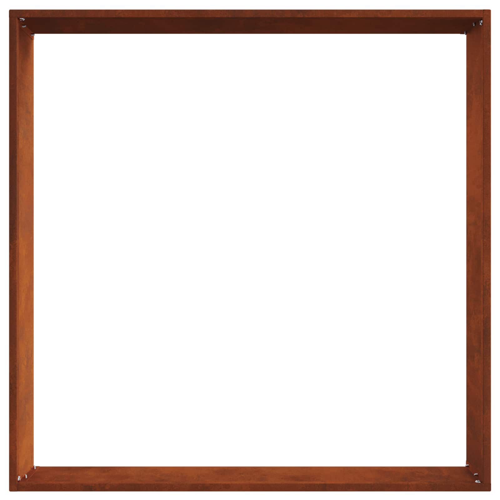 874742_5.jpg vidaXL Obrubník trávnika Hrdzavý 60 x 60 x 13 cm – Obrázok 1
