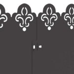 vidaXL Obrubníky trávnika 10 pcs Čierna 103 x 0,05 x 22 cm Oceľ – Obrázok 8