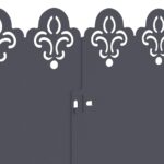 vidaXL Obrubníky trávnika 20 pcs Antracit 103 x 0,05 x 22 cm Oceľ – Obrázok 8