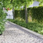 vidaXL Obrubníky trávnika 30 pcs Strieborná 103 x 0,05 x 22 cm