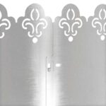 vidaXL Obrubníky trávnika 30 pcs Strieborná 103 x 0,05 x 22 cm – Obrázok 8