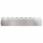vidaXL Obrubníky trávnika 10 pcs Strieborná 103 x 0,05 x 22 cm – Obrázok 2