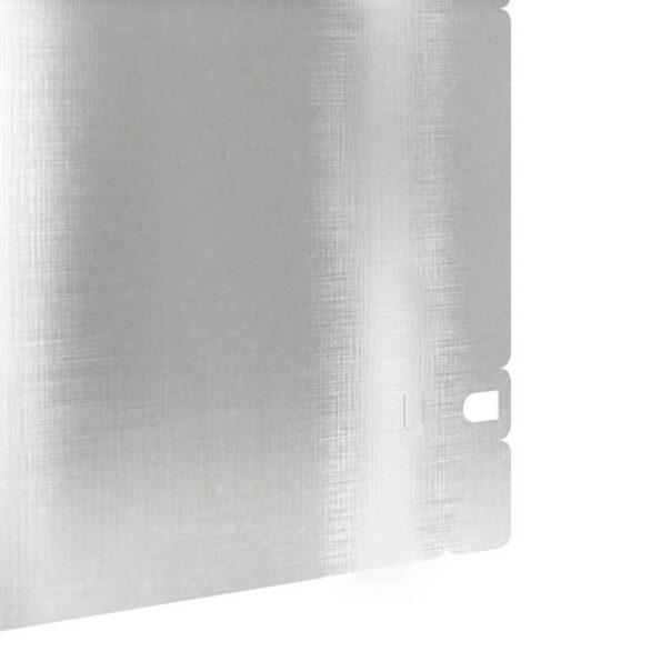 vidaXL Obrubníky trávnika 10 pcs Strieborná 103 x 0,05 x 22 cm – Obrázok 6