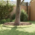 vidaXL Obrubníky trávnika 20 pcs Strieborná 103 x 0,05 x 22 cm – Obrázok 4