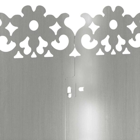 vidaXL Obrubníky trávnika 10 pcs Strieborná 103 x 0,05 x 22 cm – Obrázok 8