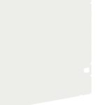 vidaXL Obrubníky trávnika 10 pcs Biela 103 x 0,05 x 22 cm Oceľ – Obrázok 6
