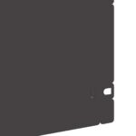 vidaXL Obrubníky trávnika 30 pcs Čierna 103 x 0,05 x 22 cm Oceľ – Obrázok 6