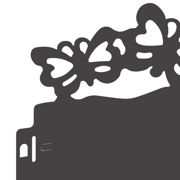 vidaXL Obrubníky trávnika 30 pcs Čierna 103 x 0,05 x 22 cm Oceľ – Obrázok 7