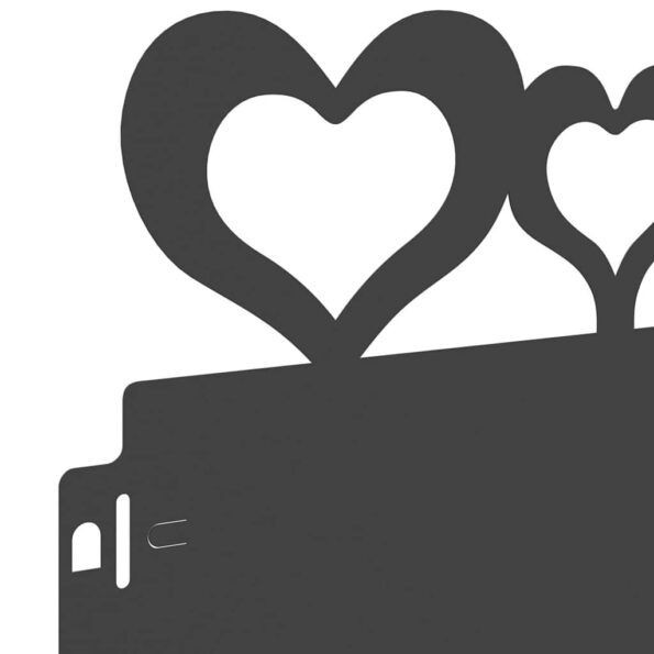 vidaXL Obrubníky trávnika 30 pcs Čierna 103 x 0,05 x 22 cm Oceľ – Obrázok 7