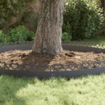 vidaXL Obrubníky trávnika 30 pcs Antracit 103 x 0,05 x 22 cm Oceľ – Obrázok 5