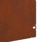 vidaXL Obrubníky trávnika 20 pcs Hrdzavý 103 x 0,05 x 22 cm – Obrázok 7