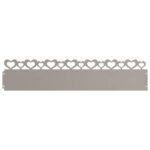 vidaXL Obrubníky trávnika 30 pcs Hrdzavý 103 x 0,05 x 22 cm