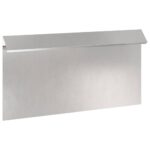 vidaXL Slimáková ohrada 16 pcs Strieborná 50 x 3,5 x 25 cm – Obrázok 2