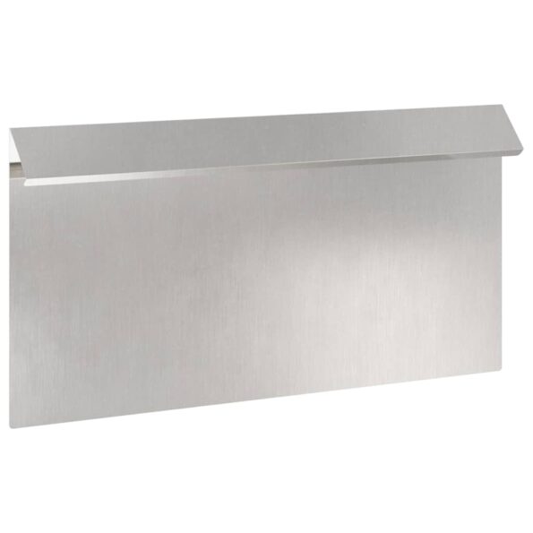 vidaXL Slimáková ohrada 16 pcs Strieborná 50 x 3,5 x 25 cm – Obrázok 2