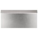 vidaXL Slimáková ohrada 16 pcs Strieborná 50 x 3,5 x 25 cm – Obrázok 5