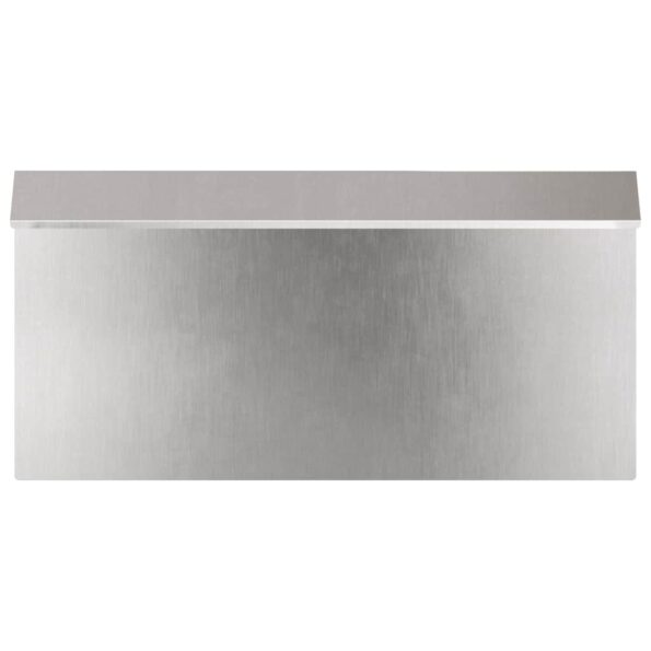 vidaXL Slimáková ohrada 16 pcs Strieborná 50 x 3,5 x 25 cm – Obrázok 5