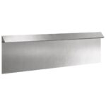 vidaXL Slimáková ohrada 16 pcs Strieborná 100 x 3,5 x 25 cm – Obrázok 2