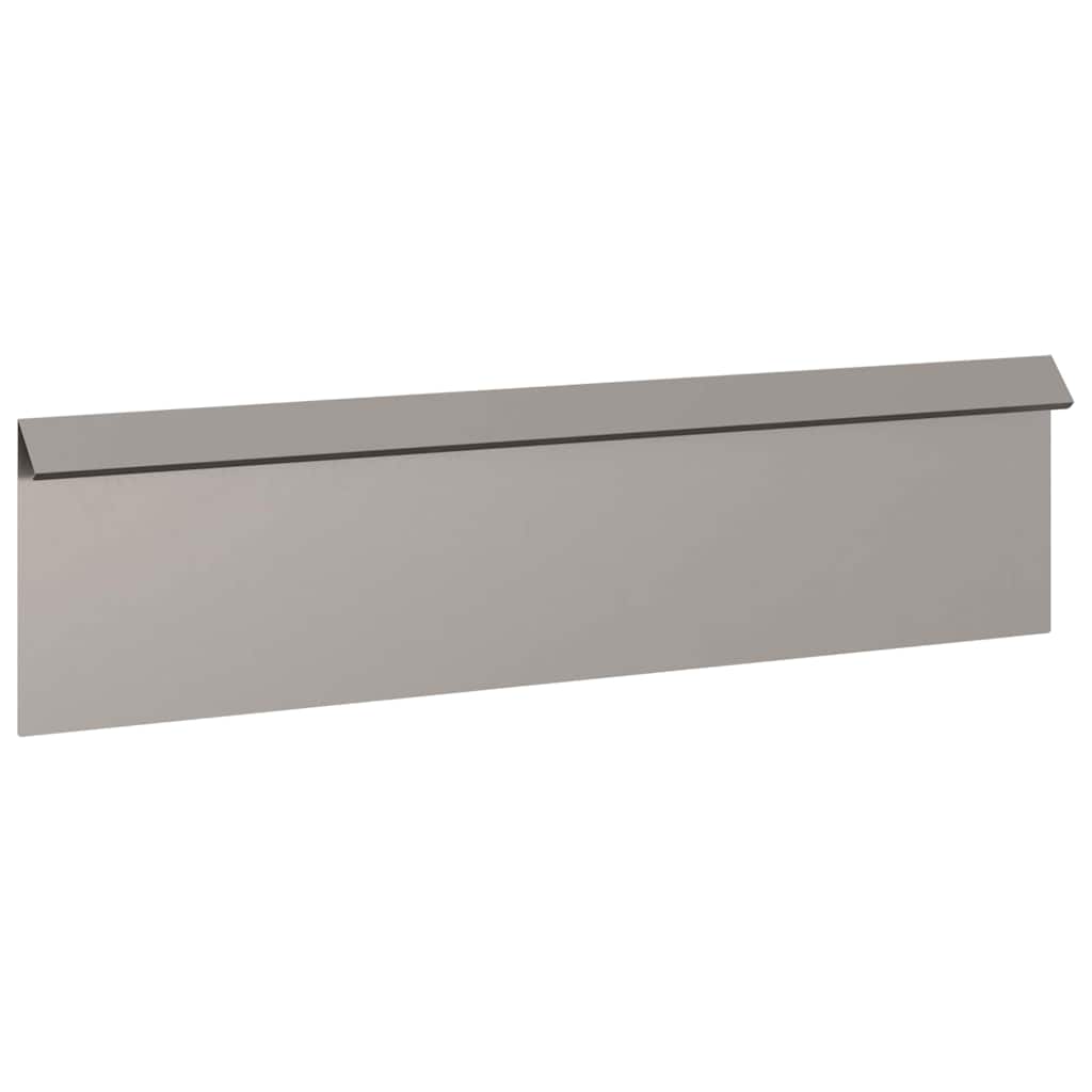 874865_4.jpg vidaXL Slimáková ohrada 4 pcs Hrdzavý 100 x 3,5 x 25 cm – Obrázok 1