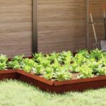 vidaXL Slimáková ohrada Hrdzavý 13,5 x 13,5 x 25 cm – Obrázok 3