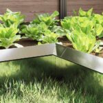 vidaXL Slimáková ohrada 4 pcs Strieborná 10 x 10 x 25 cm – Obrázok 3