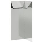 vidaXL Slimáková ohrada 4 pcs Strieborná 10 x 10 x 25 cm – Obrázok 4