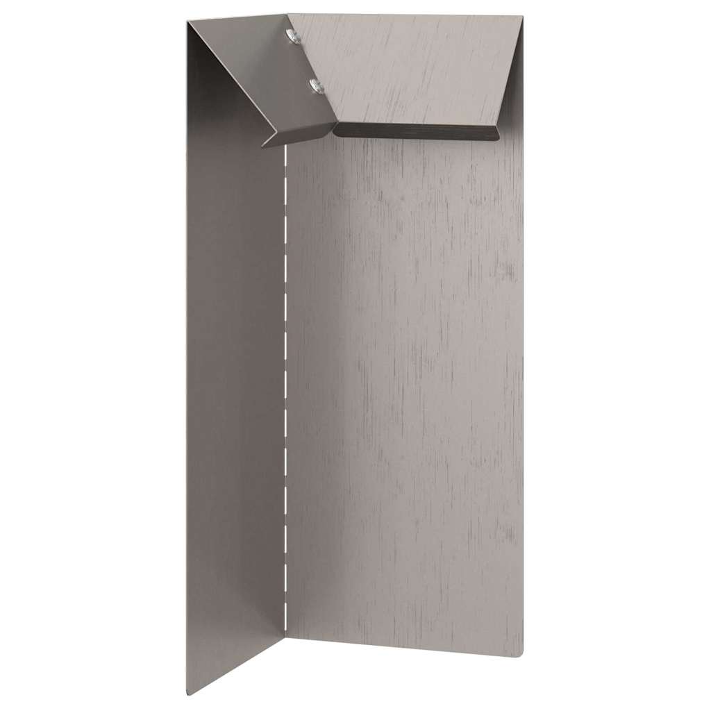 874878_2.jpg vidaXL Slimáková ohrada 4 pcs Hrdzavý 10 x 10 x 25 cm – Obrázok 1
