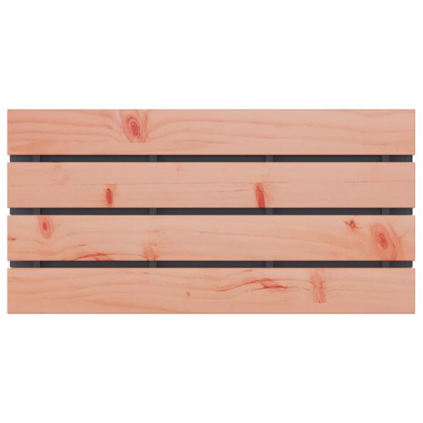 vidaXL Záhradná lavička Antracit 80 x 40 x 43 cm Oceľ – Obrázok 6