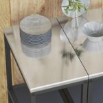 vidaXL Kuchynská úložná polica Antracitová 60 x 50 x 92 cm Oceľ – Obrázok 5