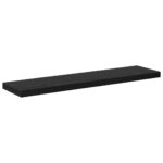 vidaXL Polica na knihy 4 pcs Čierna 40 x 10 x 1,5 cm Kompozitné drevo – Obrázok 4