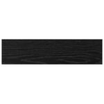 vidaXL Polica na knihy 4 pcs Čierna 40 x 10 x 1,5 cm Kompozitné drevo – Obrázok 7