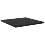 vidaXL Polica na knihy 4 pcs Čierny 40 x 40 x 1,5 cm Kompozitné drevo – Obrázok 5