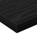 vidaXL Polica na knihy 4 pcs Čierny 60 x 10 x 1,5 cm Kompozitné drevo – Obrázok 8
