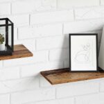 vidaXL Polica na knihy 4 pcs Hnedá 80 x 20 x 1,5 cm Kompozitné drevo – Obrázok 4