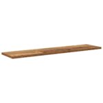vidaXL Polica na knihy 4 pcs Hnedá 80 x 20 x 1,5 cm Kompozitné drevo – Obrázok 5