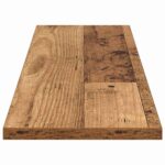 vidaXL Polica na knihy 4 pcs Hnedá 80 x 20 x 1,5 cm Kompozitné drevo – Obrázok 7