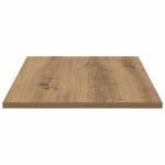 vidaXL Polica na knihy 4 pcs Hnedá 80 x 40 x 1,5 cm Kompozitné drevo – Obrázok 7