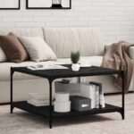 vidaXL Polica na knihy 4 pcs Čierna 80 x 40 x 1,5 cm Kompozitné drevo – Obrázok 3