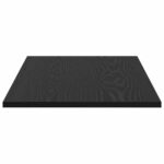 vidaXL Polica na knihy 4 pcs Čierna 80 x 40 x 1,5 cm Kompozitné drevo – Obrázok 7