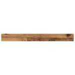 vidaXL Polica na knihy 4 pcs Hnedá 100 x 10 x 1,5 cm Kompozitné drevo – Obrázok 8