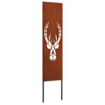 vidaXL Záhradná clona na súkromie Zvieracia potlač Hrdzavý 32 x 140 cm – Obrázok 6