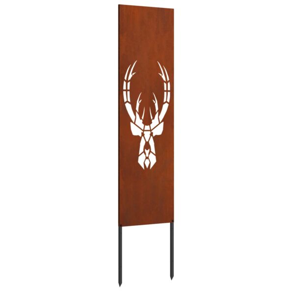 vidaXL Záhradná clona na súkromie Zvieracia potlač Hrdzavý 32 x 140 cm – Obrázok 6
