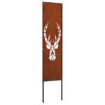 vidaXL Záhradná clona na súkromie Zvieracia potlač Hrdzavý 32 x 140 cm – Obrázok 9