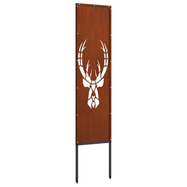 vidaXL Záhradná clona na súkromie Zvieracia potlač Hrdzavý 32 x 140 cm – Obrázok 9