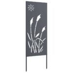 vidaXL Záhradná clona na súkromie Rezací Antracit 50 x 140 cm – Obrázok 4