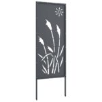 vidaXL Záhradná clona na súkromie Rezací Antracit 50 x 140 cm – Obrázok 5