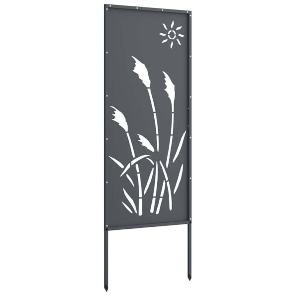 vidaXL Záhradná clona na súkromie Rezací Antracit 50 x 140 cm – Obrázok 5