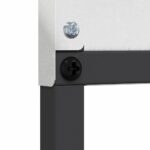 vidaXL Záhradný dekoratívny panel Strieborná 50 x 140 cm – Obrázok 6