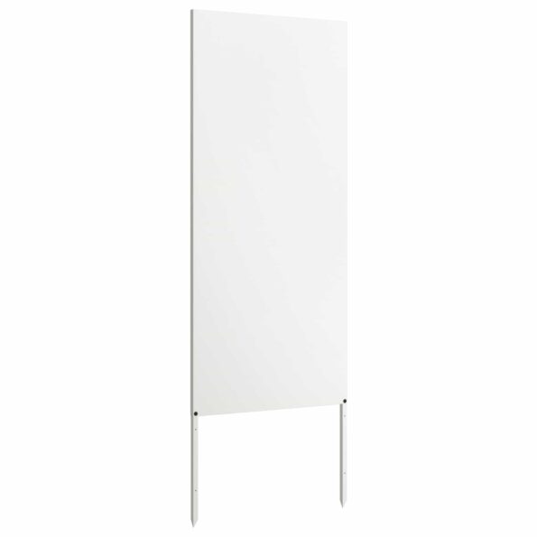 vidaXL Záhradný dekoratívny panel Biela 50 x 140 cm – Obrázok 4